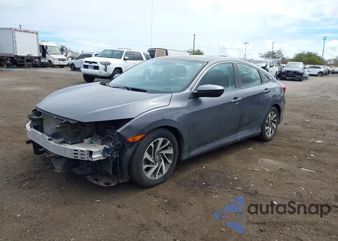 2016 Honda Civic Ex z USA, uszkodzony, nr VIN 2HGFC2F8XGH535774